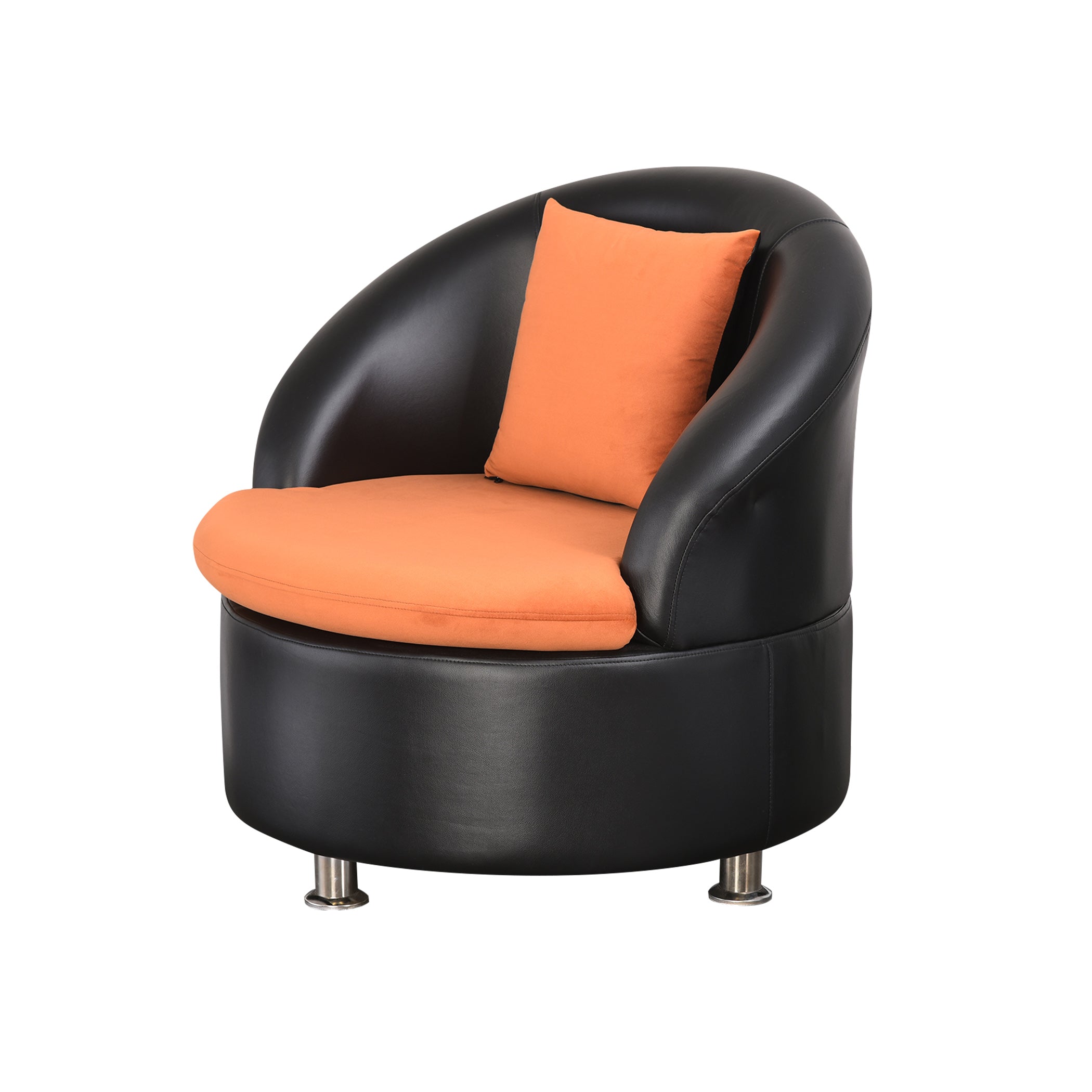 Moon BlackOrange 1S Sofa by Zorin Zorin