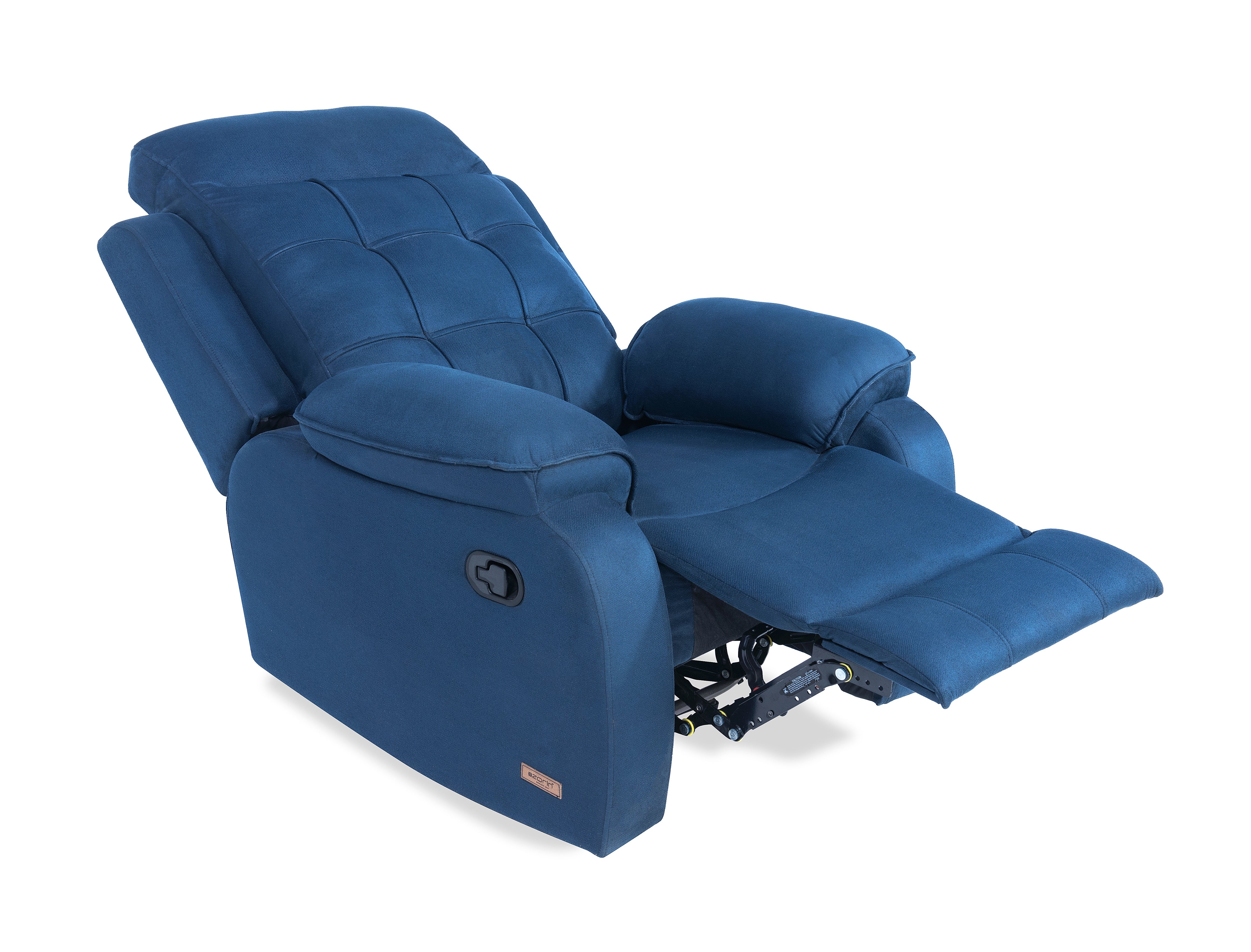 Recliner chair blue online color